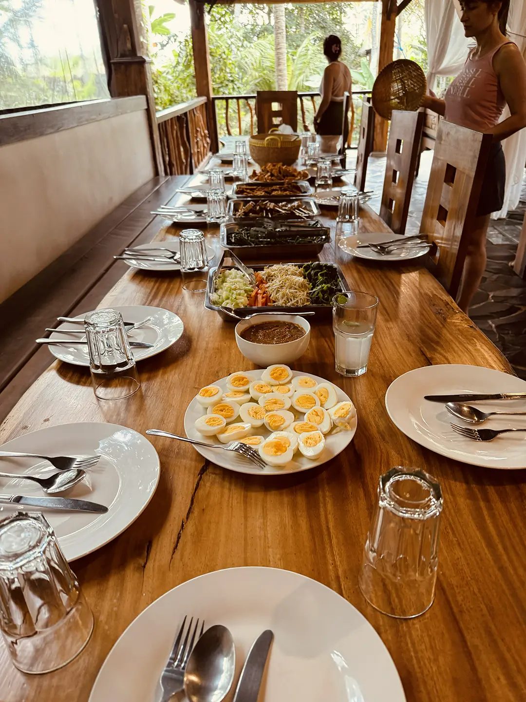 Habitación de la villa en Bali