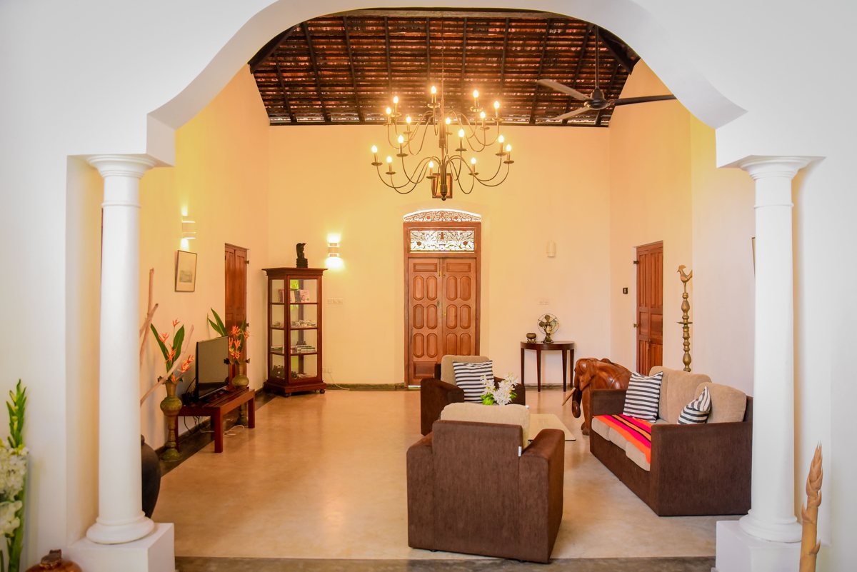 Salón de la villa